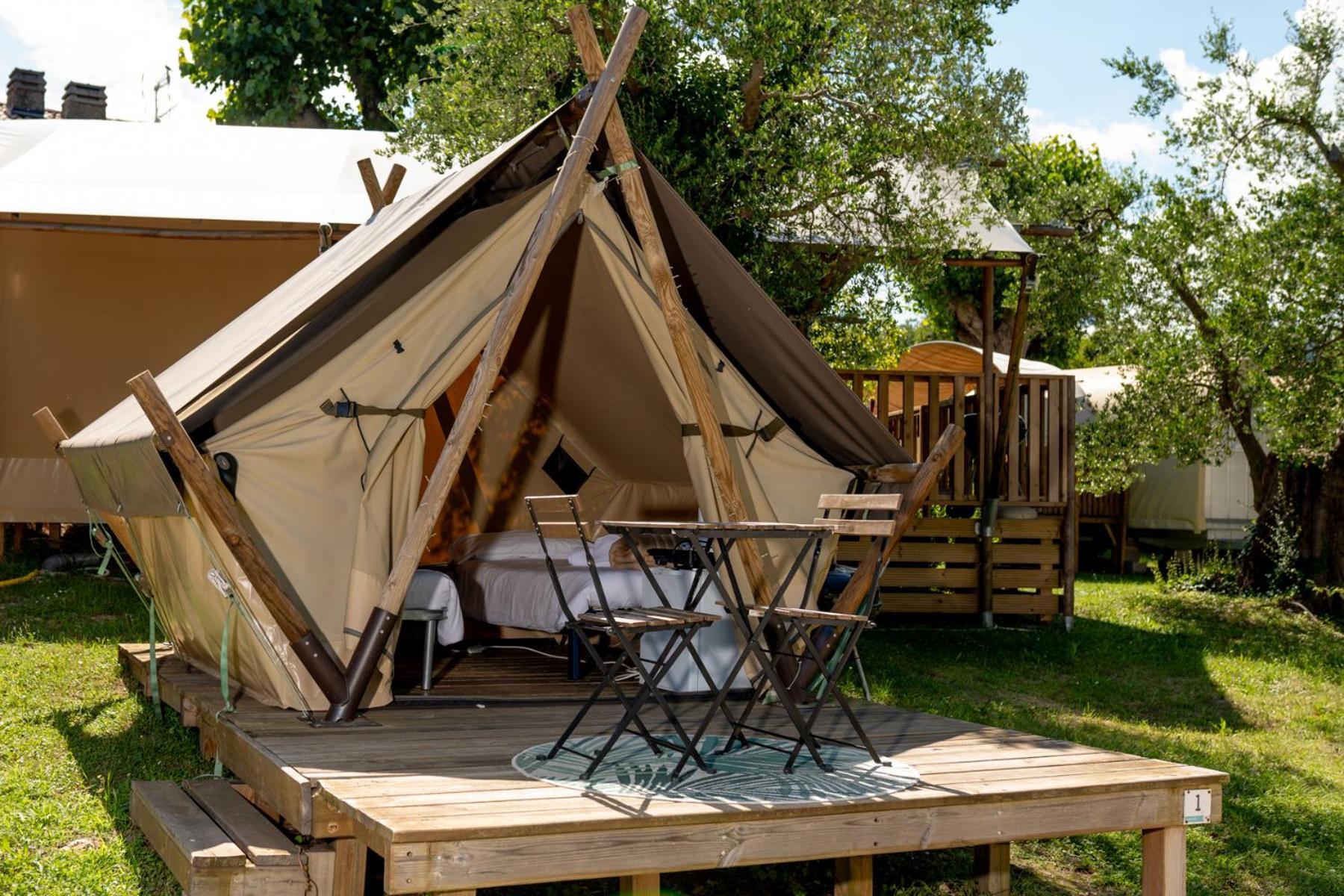 Sivinos Camping Boutique มาแนร์บา เดล การ์ดา ภายนอก รูปภาพ